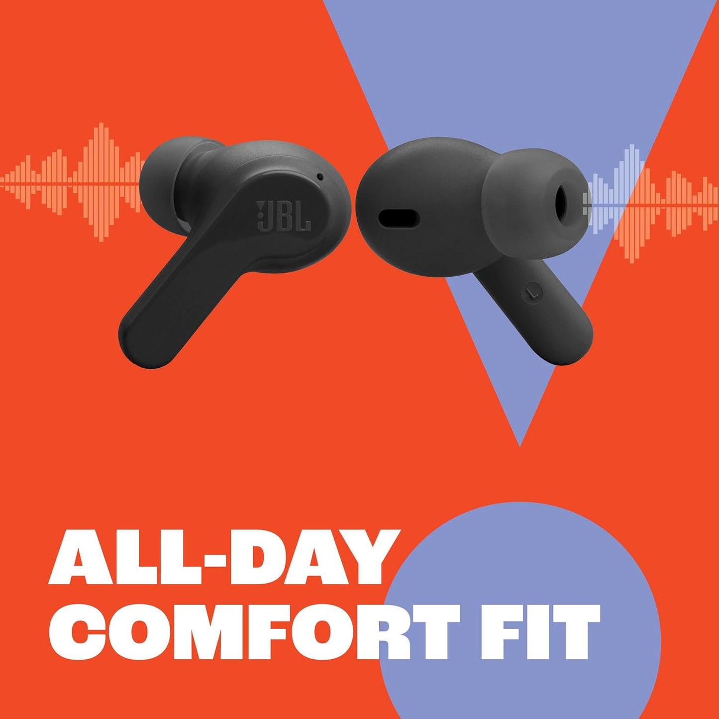 JBL Vibe Beam™ Wireless Deep Bass Earbuds