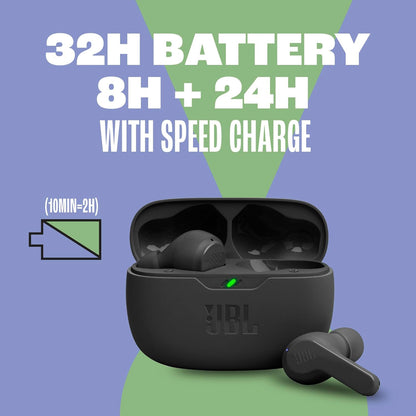 JBL Vibe Beam™ Wireless Deep Bass Earbuds